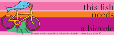 This Fish Needs a Bicycle (Blog logo)